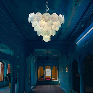 Murano Chandelier 57 Blue - Zonesus