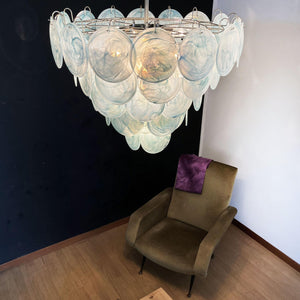 Murano Chandelier 57 Blue - Zonesus