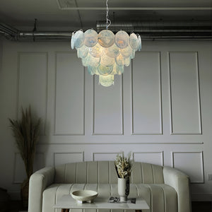 Murano Chandelier 57 Blue - Zonesus