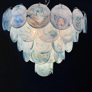 Murano Chandelier 57 Blue - Zonesus