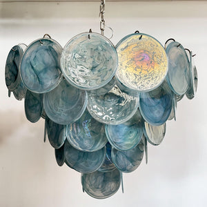 Murano Chandelier 57 Blue - Zonesus