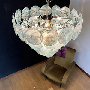 Murano Chandelier 57 Blue - Zonesus