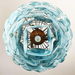 Murano Chandelier 57 Blue - Zonesus