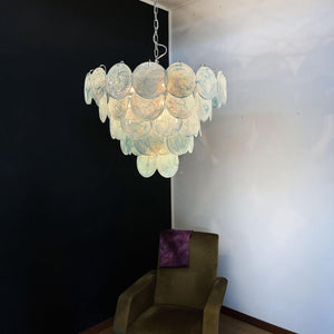 Murano Chandelier 57 Blue - Zonesus
