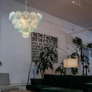 Murano Chandelier 57 Blue - Zonesus