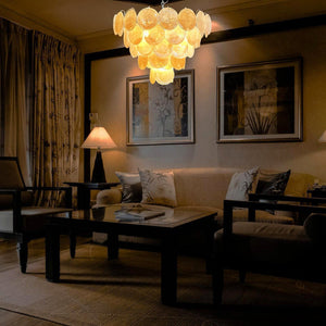 Murano Chandelier 57 Gold - Zonesus