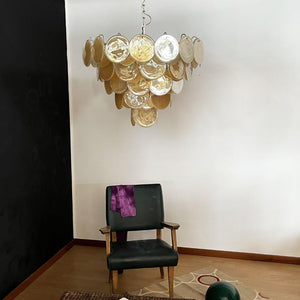 Murano Chandelier 57 Gold - Zonesus