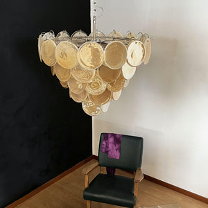 Murano Chandelier 57 Gold - Zonesus