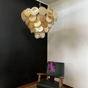 Murano Chandelier 57 Gold - Zonesus