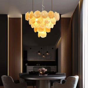 Murano Chandelier 57 Gold - Zonesus