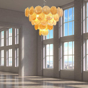 Murano Chandelier 57 Gold - Zonesus