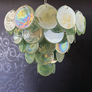 Murano Chandelier 57 Green - Zonesus