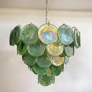 Murano Chandelier 57 Green - Zonesus