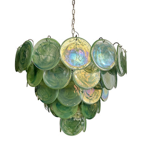 Murano Chandelier 57 Green - Zonesus