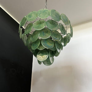 Murano Chandelier 57 Green - Zonesus