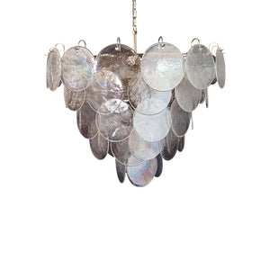 Murano Chandelier 57 Iridescent Glass - Zonesus