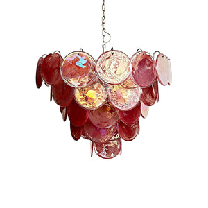 Murano Chandelier 57 Pink - Zonesus