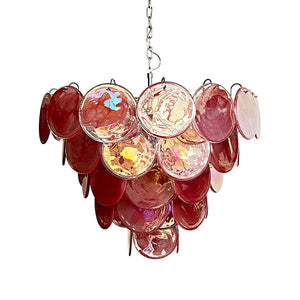 Murano Chandelier 57 Pink - Zonesus