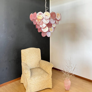 Murano Chandelier 57 Pink - Zonesus