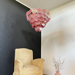 Murano Chandelier 57 Pink - Zonesus
