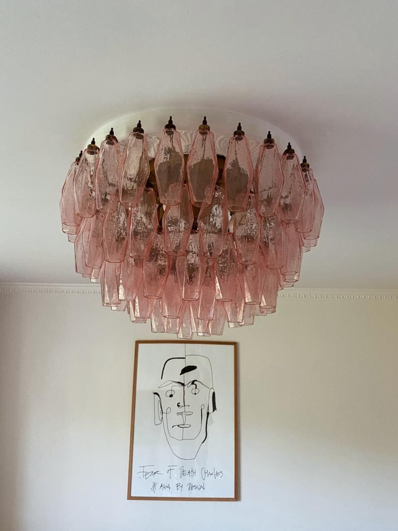 Murano Chandelier – Poliedri – 84 glasses - Zonesus