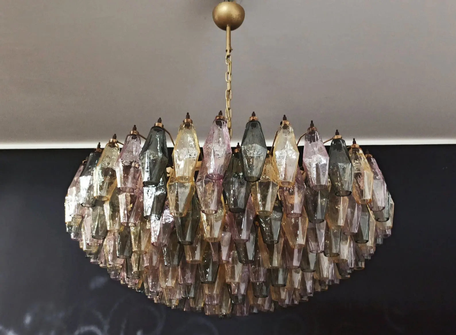 Murano Chandelier – Poliedri – 185 glass – Multi - Zonesus