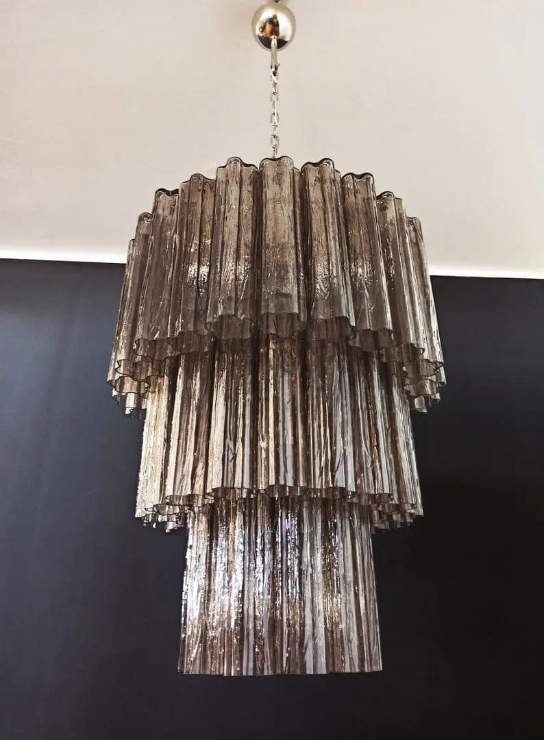 Murano Chandelier – 52 tubes – Smoked - Zonesus