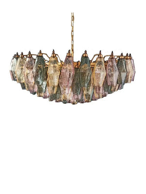 Murano Chandelier – Poliedri – 185 glass – Multi - Zonesus