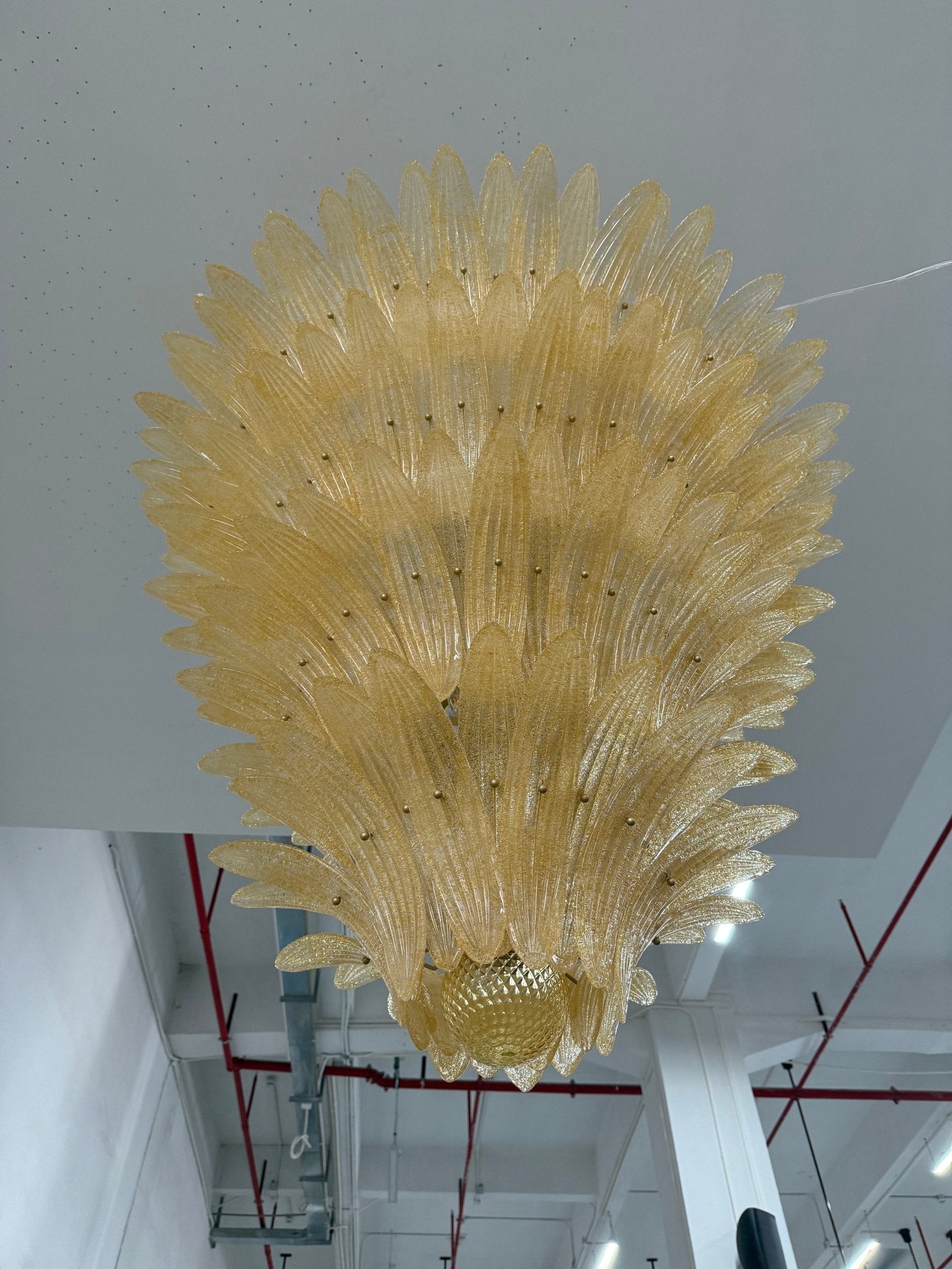 Murano Palmette Chandelier - Zonesus