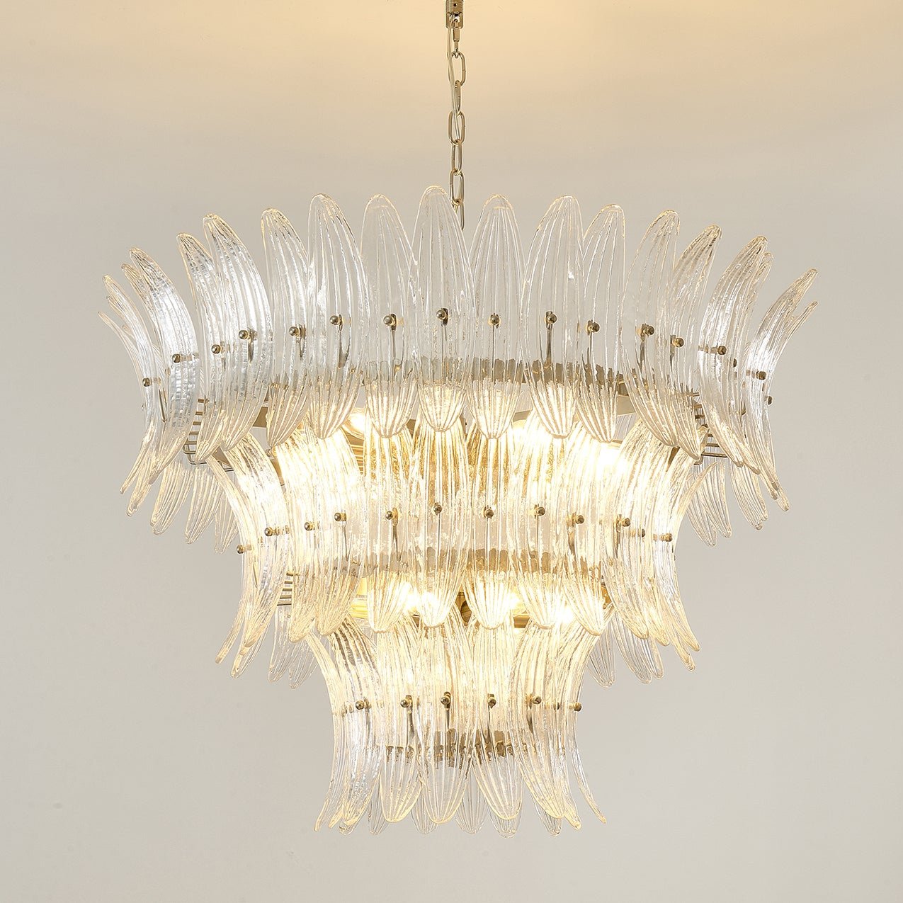Murano Palmette Chandelier - Zonesus