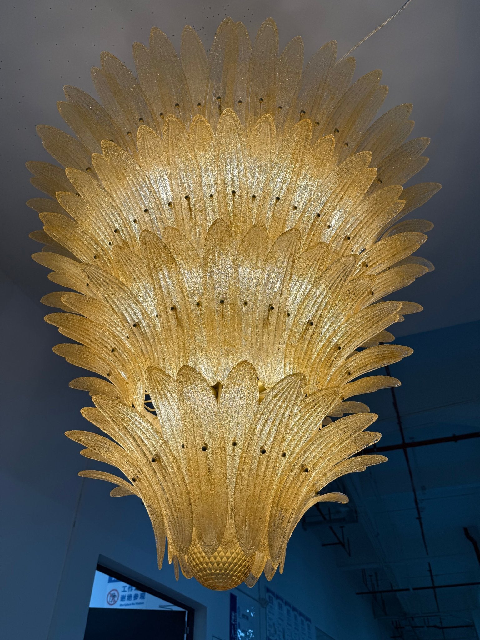 Murano Palmette Chandelier - Zonesus