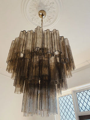 Murano Chandelier – 48 tubes – Smoked - Zonesus