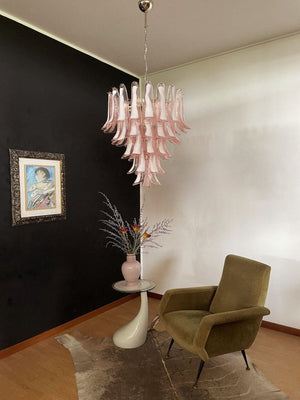 Murano Chandelier – 52 petals – Pink - Zonesus