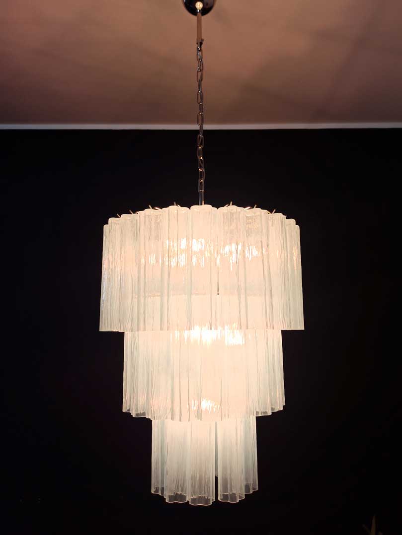 Murano Chandelier – 52 tubes – Opal - Zonesus
