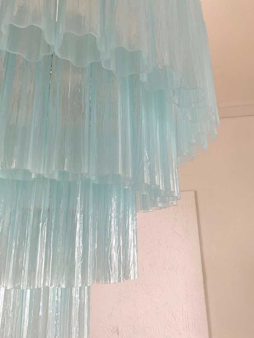 Murano Chandelier – 78 tubes – Opal - Zonesus