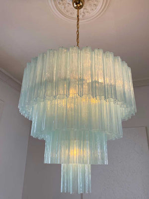 Murano Chandelier – 78 tubes – Opal - Zonesus