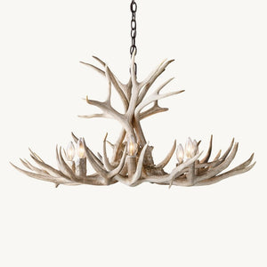 Natural Antler Chandelier 36" - Zonesus