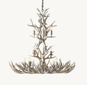 Natural Antler Chandelier 48" - Zonesus