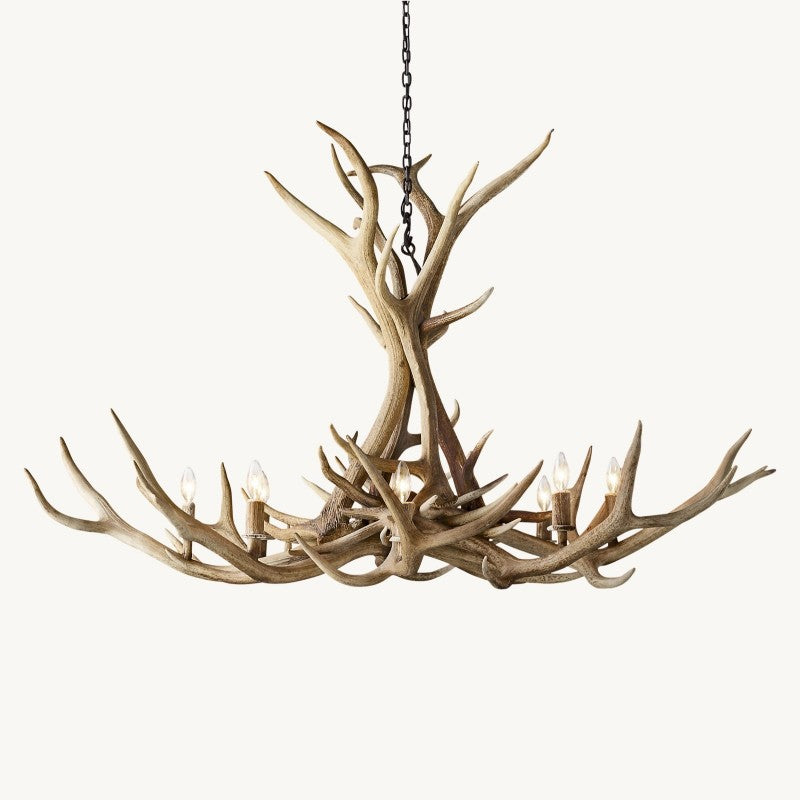 Natural Antler Chandelier 60" - Zonesus