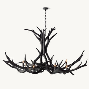Natural Antler Chandelier 60" - Zonesus