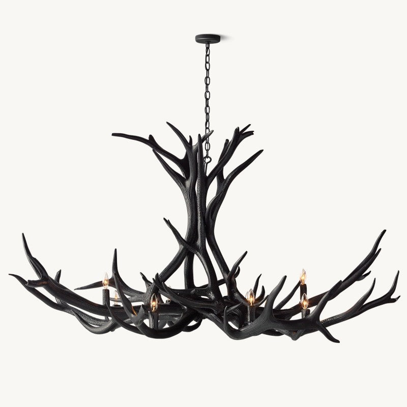 Natural Antler Chandelier 60" - Zonesus