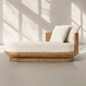 Cira Fabric Right-Arm Daybed - Zonesus