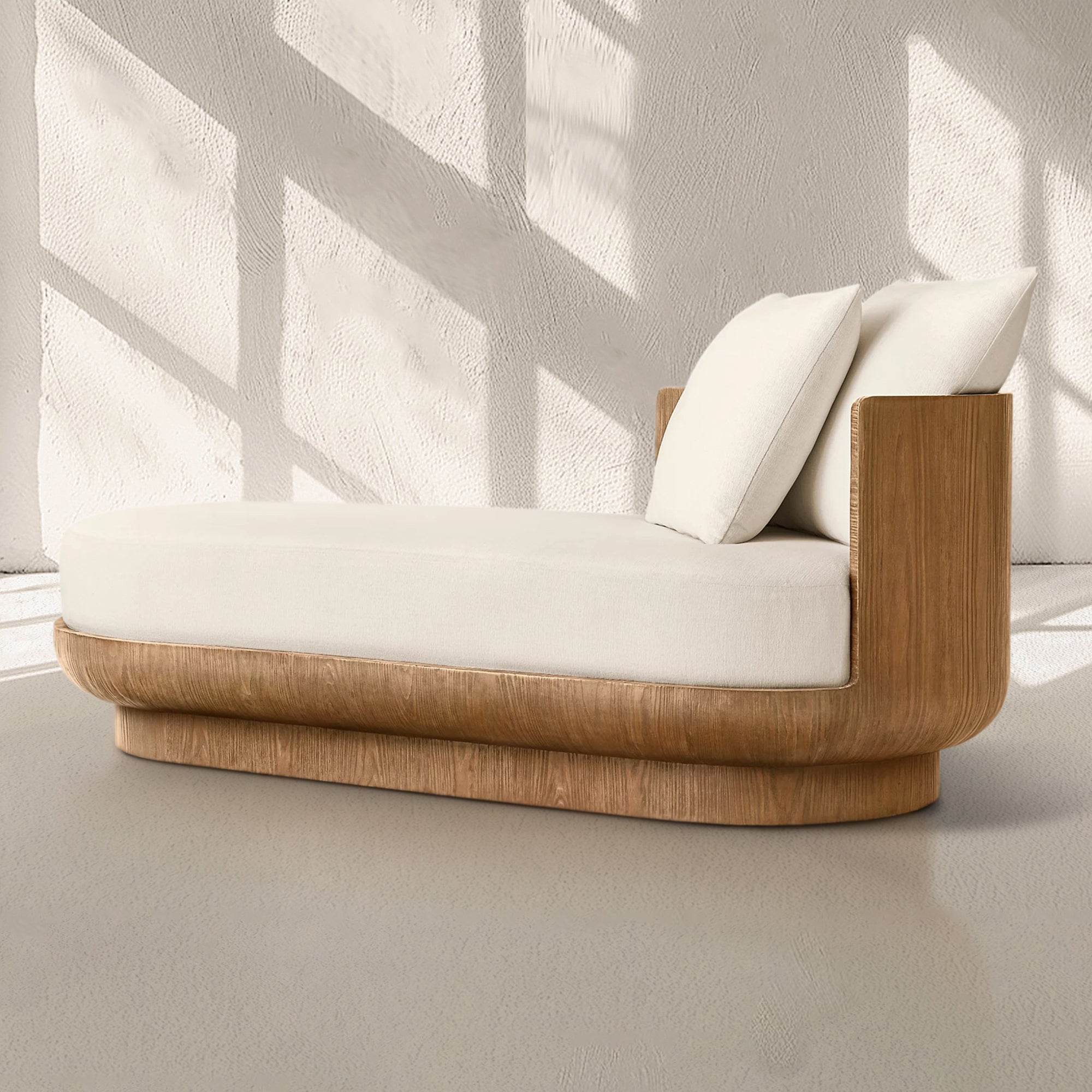 Cira Fabric Right-Arm Daybed - Zonesus