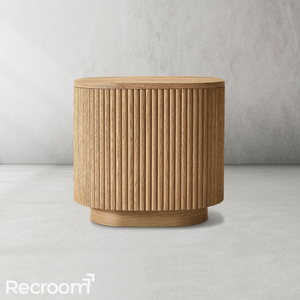 Muelho Wood Square Side Table - Zonesus