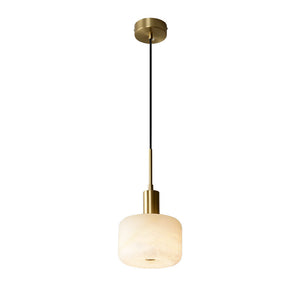 Natural Alabaster Small Pendant Light - Zonesus