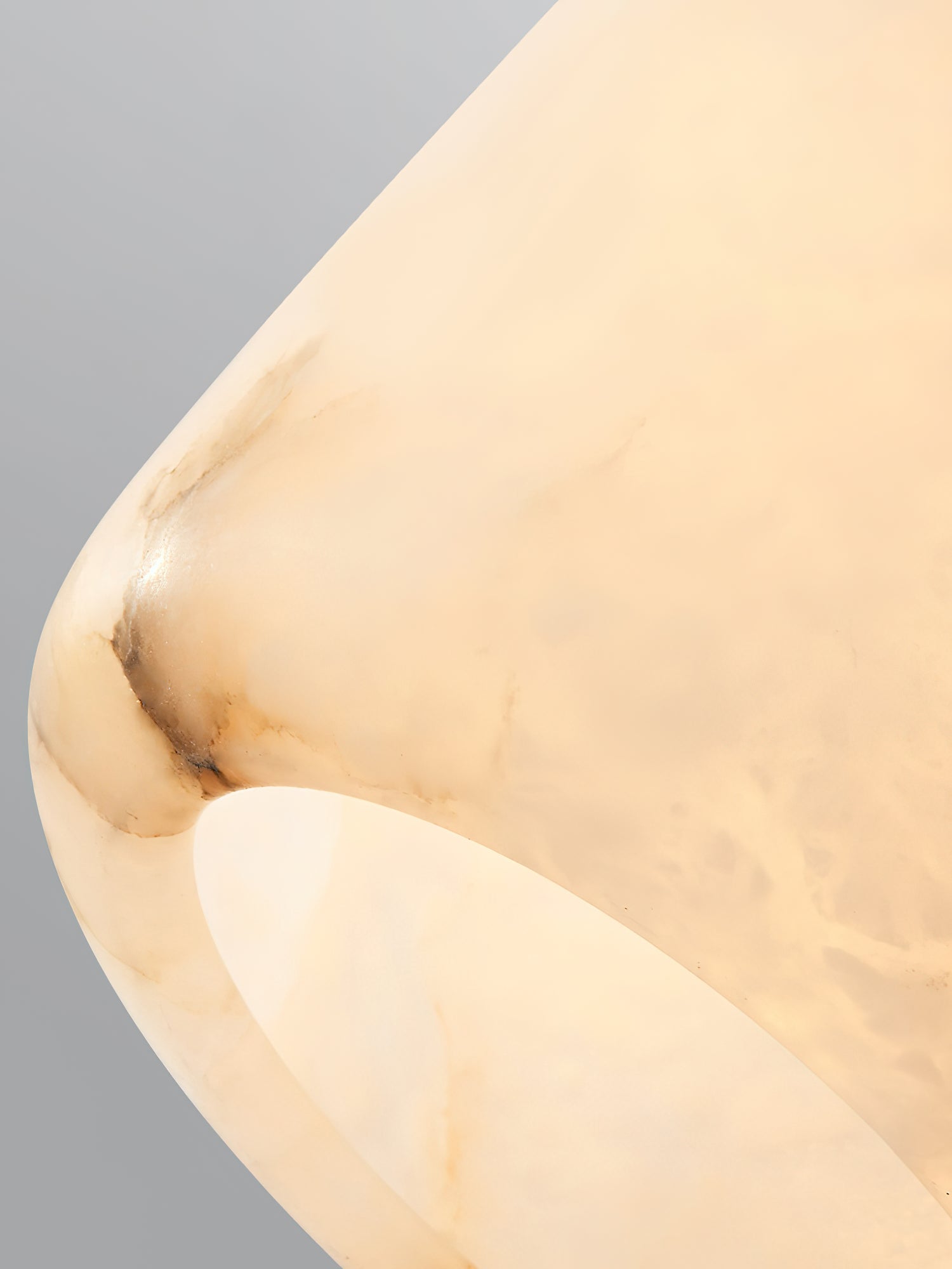 Natural Alabaster Small Pendant Light - Zonesus