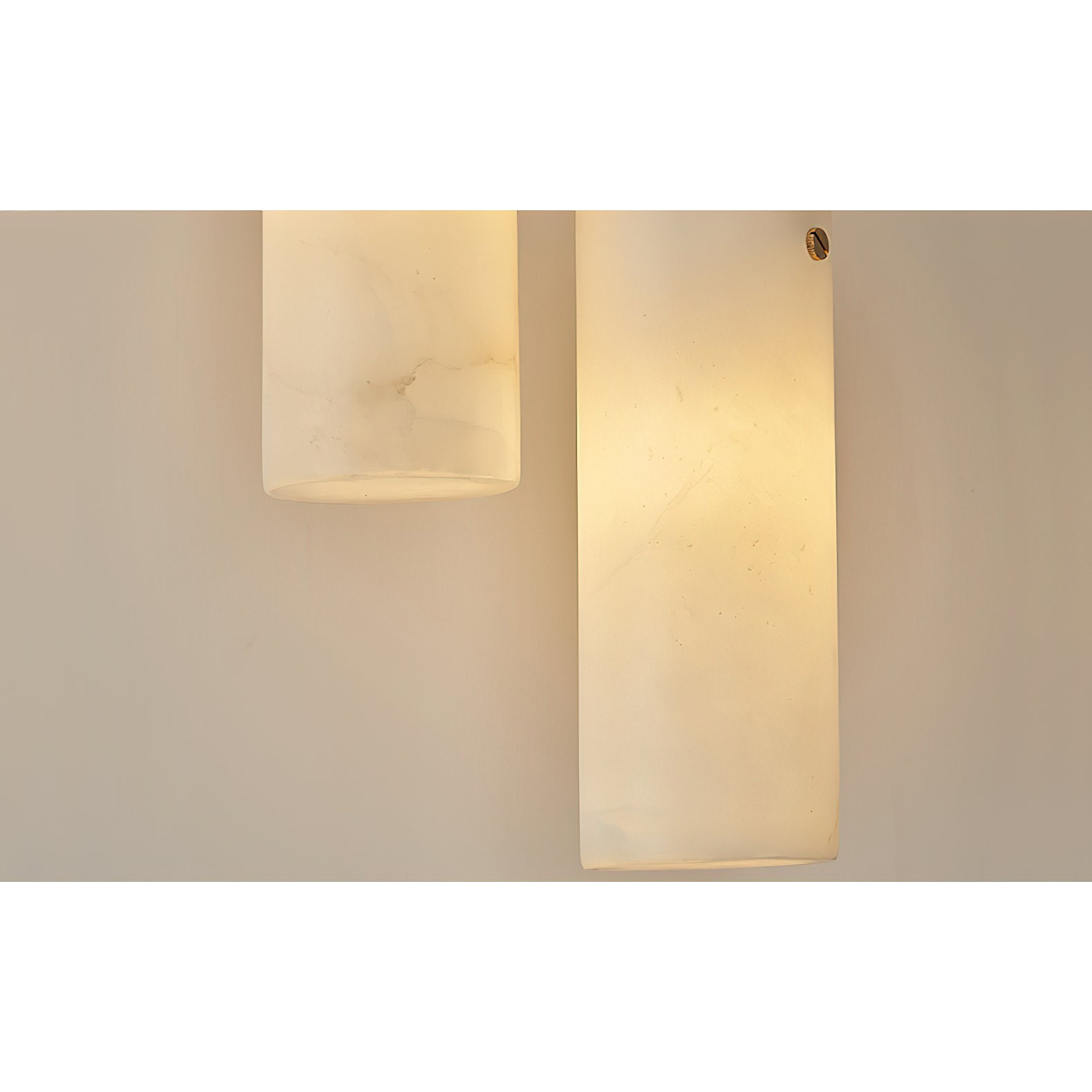 Nula Vertical Alabaster Pendant Light - Zonesus