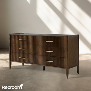 Louisa 6-Drawer Dresser - Zonesus