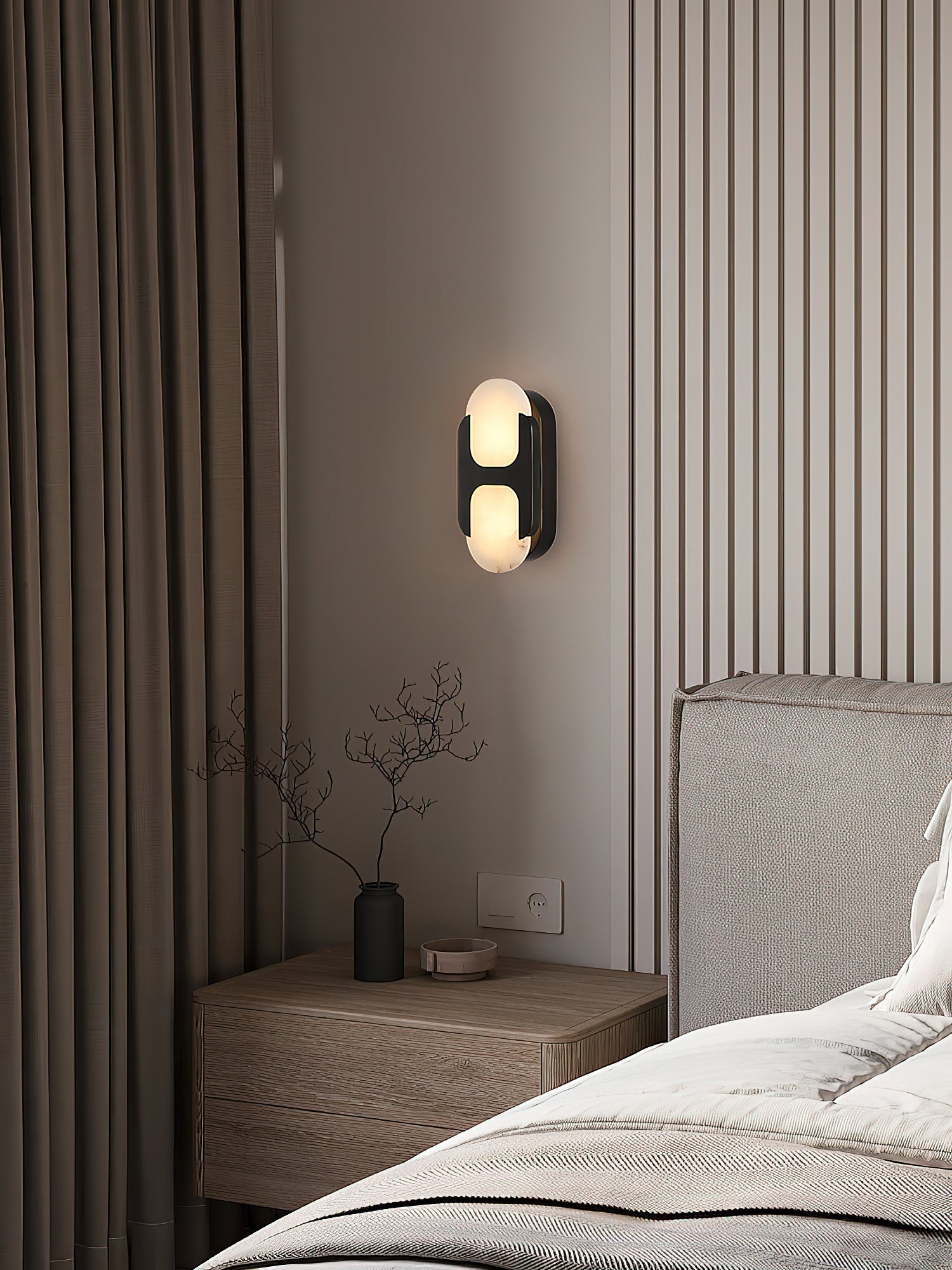 Odin Alabaster Wall Lamp - Zonesus