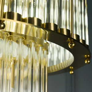 The Double Monza Chandelier – 2 Sizes Available - Zonesus
